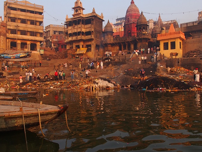 Crémation Varanasi 